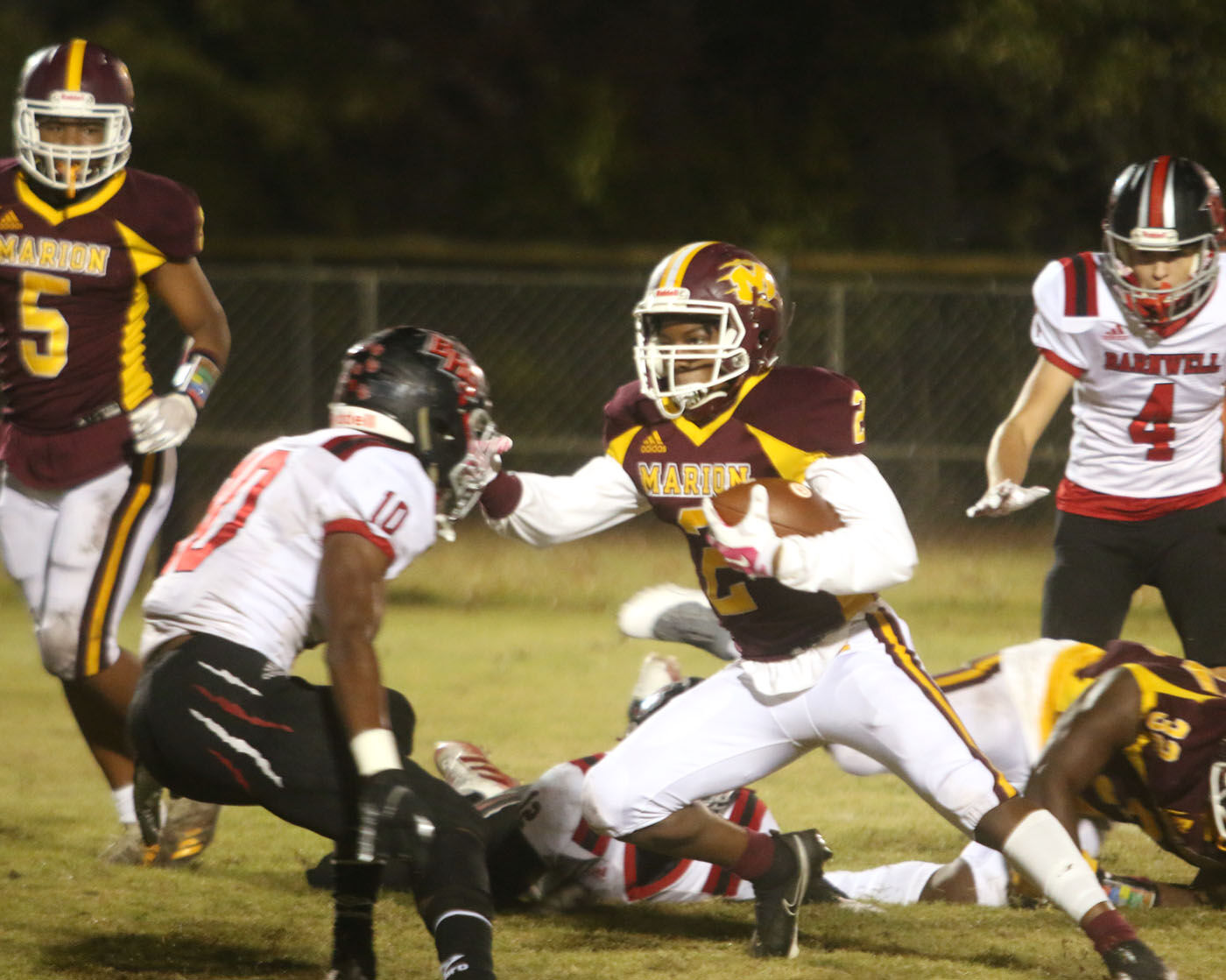 Marion vs. Barnwell Football